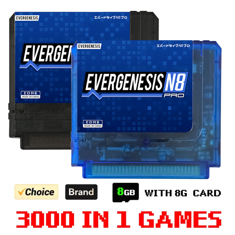 Retro Gaming Nostalgia - 3000 ใน 1 การ์ดเกม ED N8