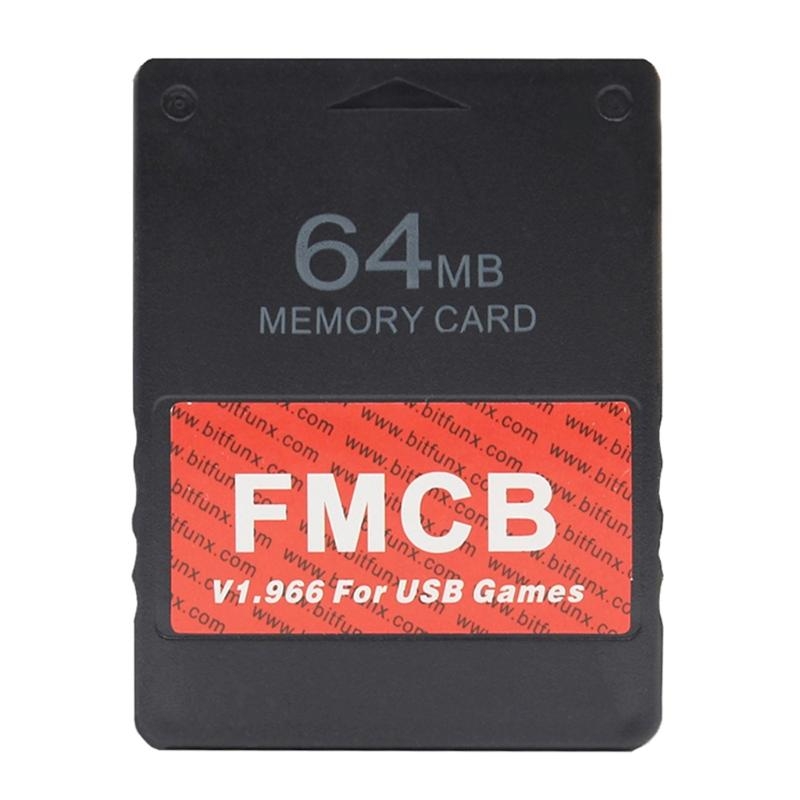 Retro Gaming Usb Stick - FMCB V1.966 การ์ดหน่วยความจํา Flash Stick การ์ด