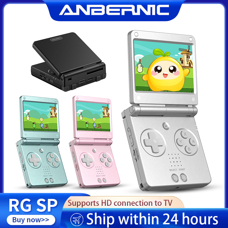Retro Gaming Mobile - เครื่องเล่นเกมพกพา Anbernic RGSP Flip Retro ระบบปฏิบัติการ