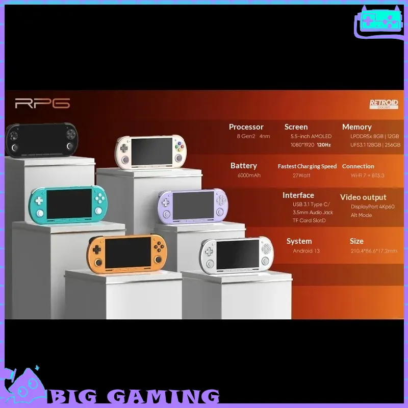 Retro Gaming Xbox One - สำหรับเครื่องเล่นเกมพกพา Retroid Pocket G2 หน้าจอ OLED