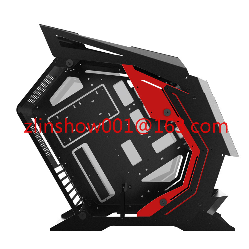 Retro Gaming Pc Case - ตู้คอมพิวเตอร์อินเทอร์เน็ตคาเฟ่ ระบายความร้อนด้วยน้ำ ดีไซน์โดดเด่น ทันสมัย แบบสามมิติ
