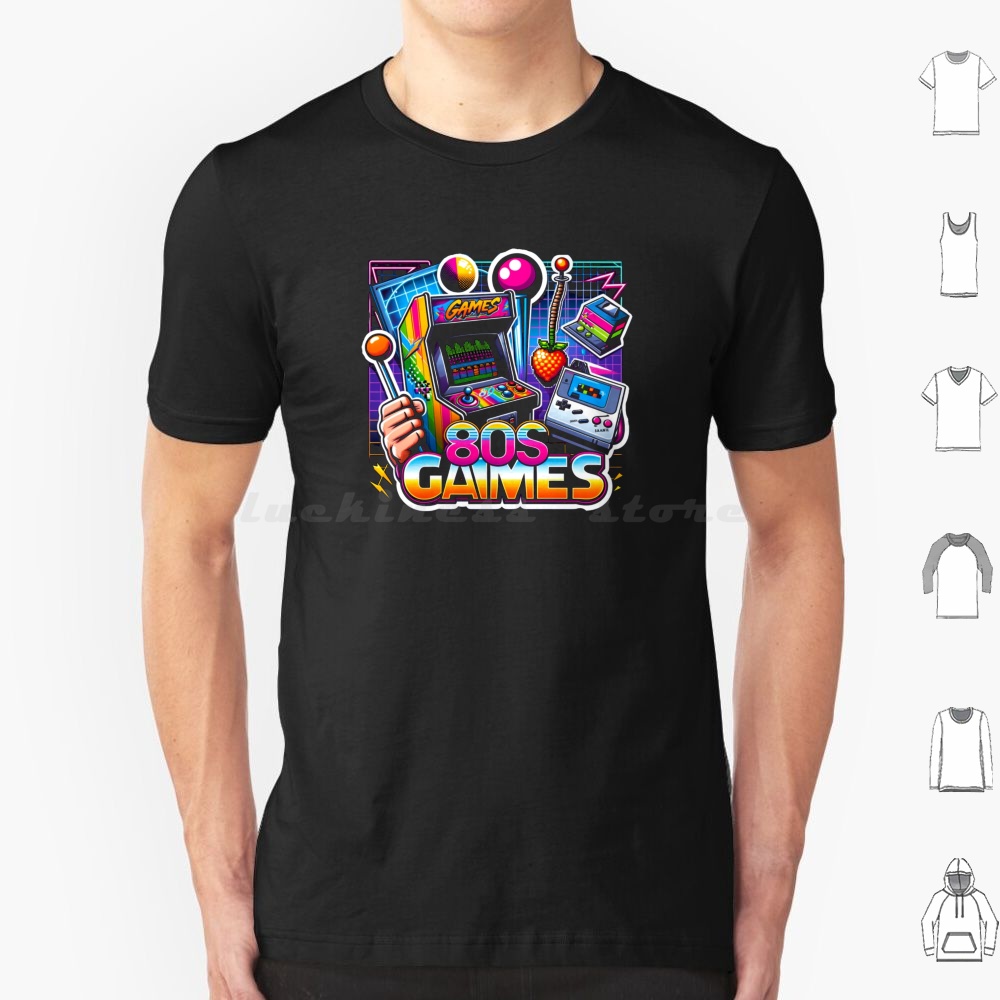 Retro Gaming Gamestop - เสื้อยืดวินเทจเกมส์ 6xl ผ้าฝ้าย เสื้อยืดเท่ๆ เกมส์วินเทจ เกมส์ย้อนยุค