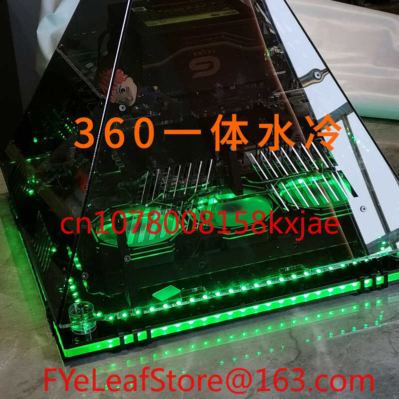 เคสคอมพิวเตอร์ทรงพีระมิดคริสตั - Retro Gaming Pc Case บทวิจารณ์และราคา