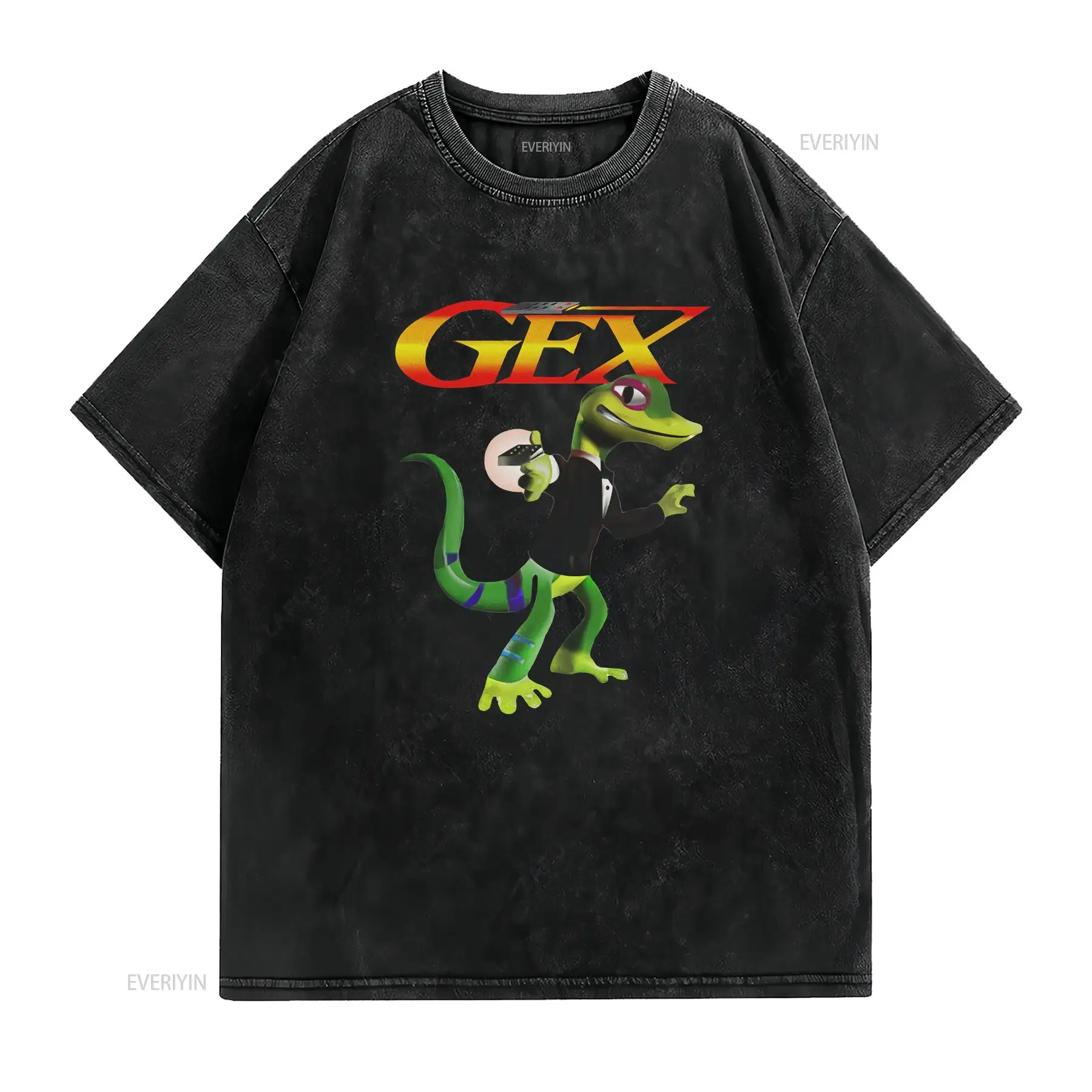 เสื้อยืดเกม Gecko Ps1 คลาสสิค  - Retro Gaming Gamestop บทวิจารณ์และราคา