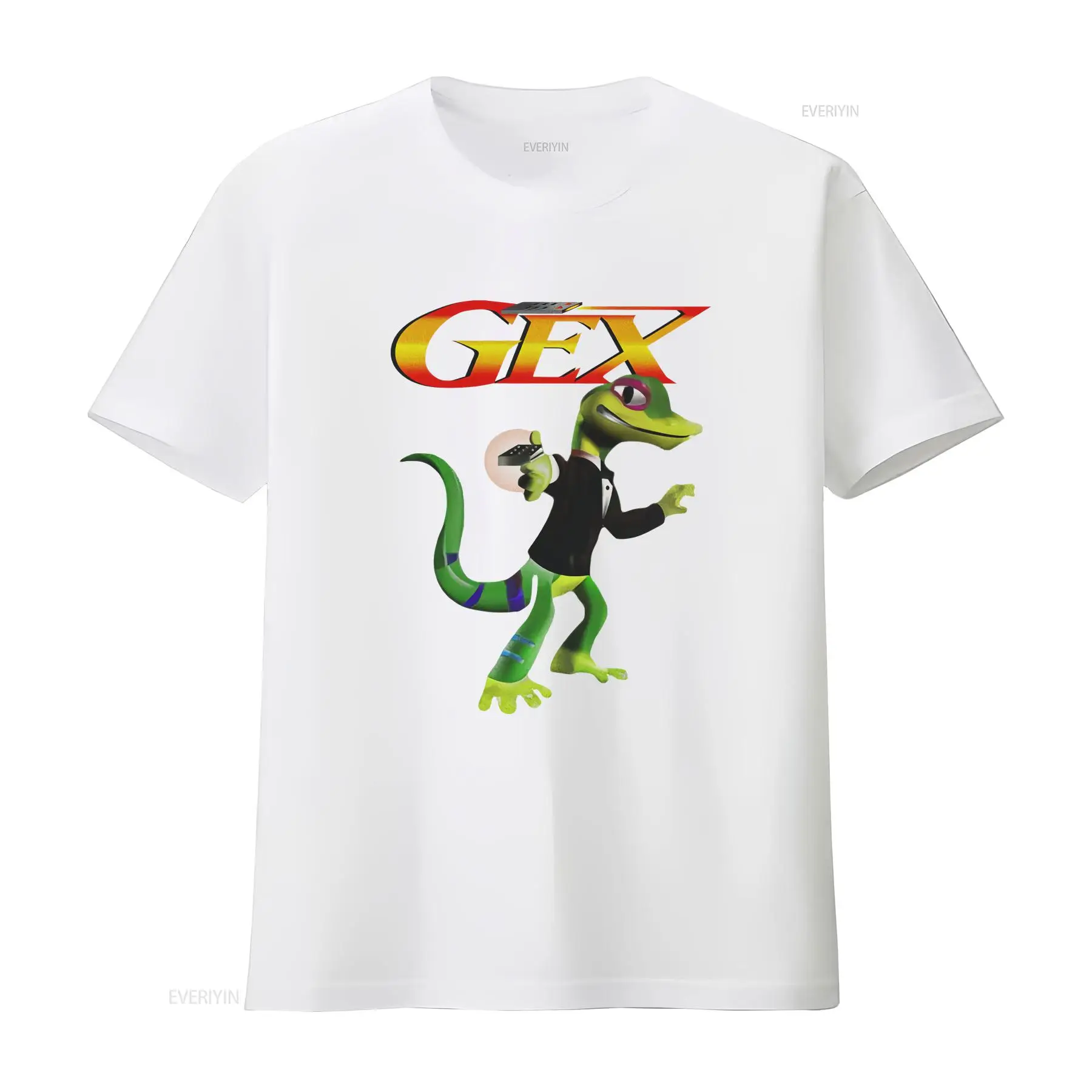 เสื้อยืดเกม Gecko Ps1 คลาสสิค  - Retro Gaming Gamestop บทวิจารณ์และราคา