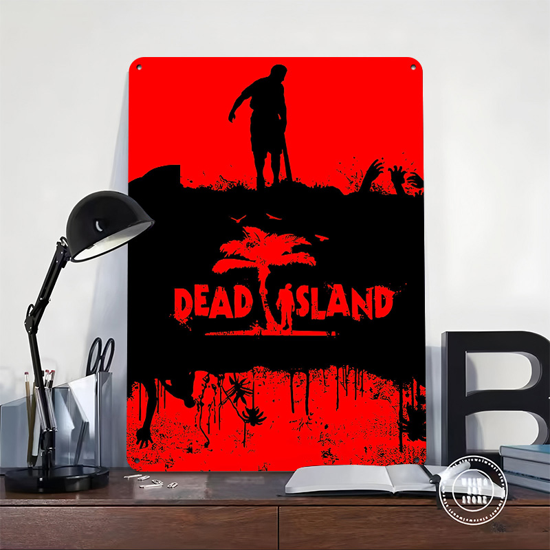โปสเตอร์โลหะลายสามมิติแบบกำหนด - Retro Gaming Island บทวิจารณ์และราคา
