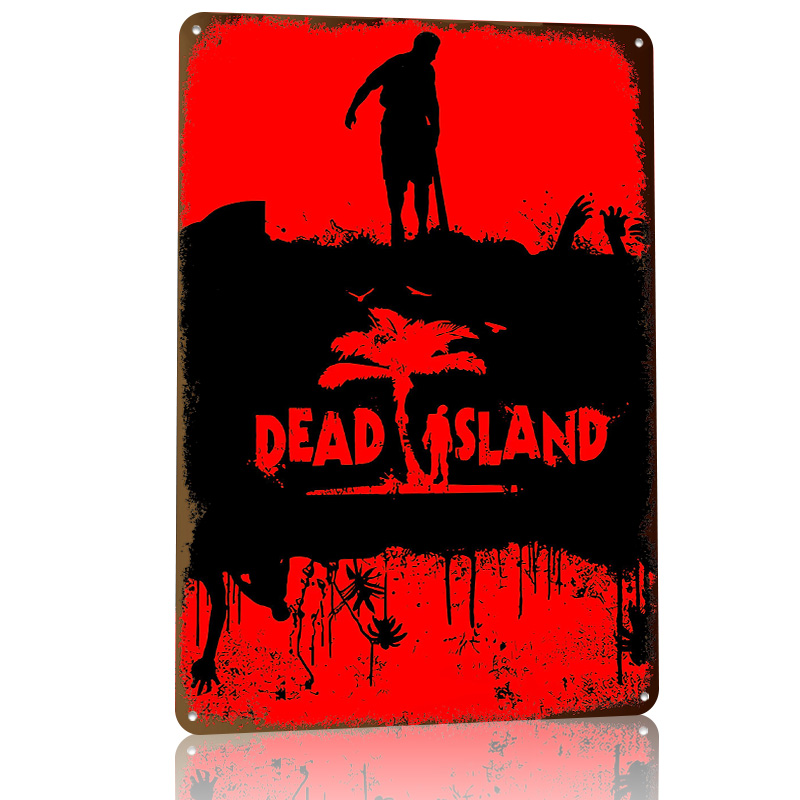 โปสเตอร์โลหะลายสามมิติแบบกำหนด - Retro Gaming Island บทวิจารณ์และราคา