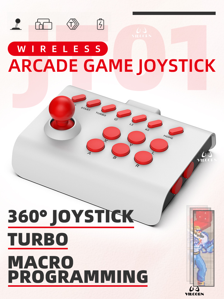 VILCORN Y01 ไร้สายอาร์เคดไฟท์ส - Retro Gaming Usb Stick บทวิจารณ์และราคา