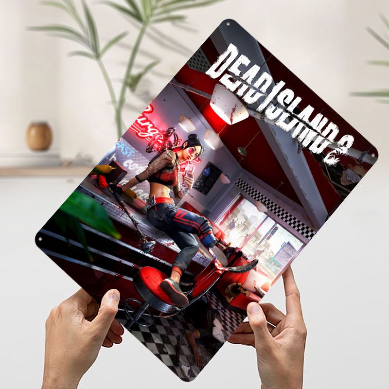 โปสเตอร์พิมพ์ลายเกม Dead Islan - Retro Gaming Island บทวิจารณ์และราคา