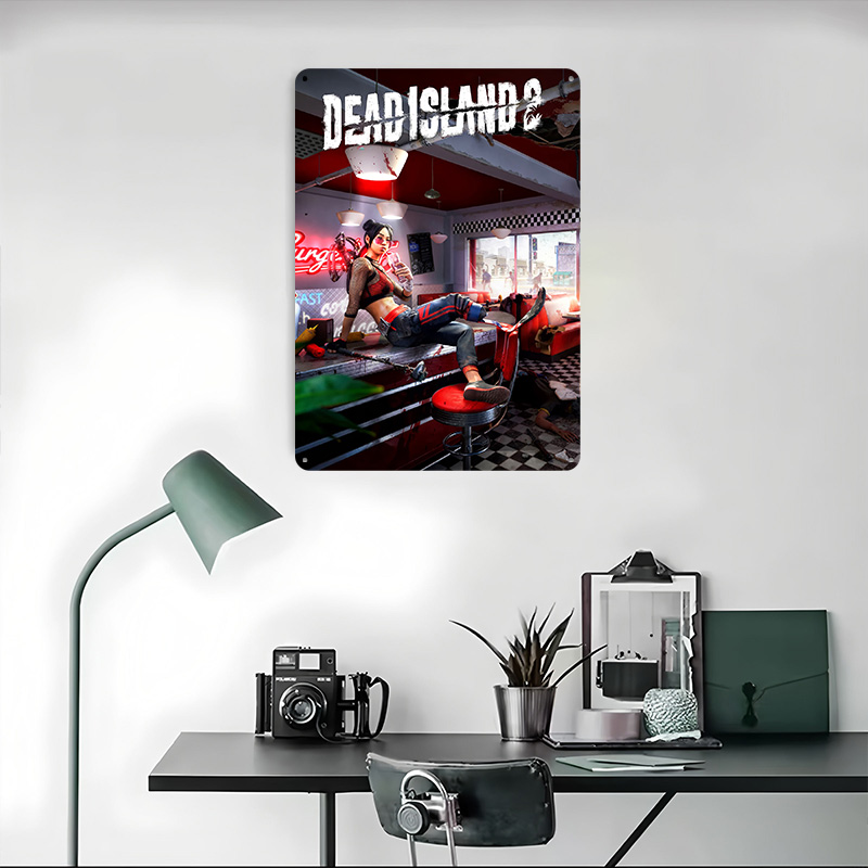 โปสเตอร์พิมพ์ลายเกม Dead Islan - Retro Gaming Island บทวิจารณ์และราคา