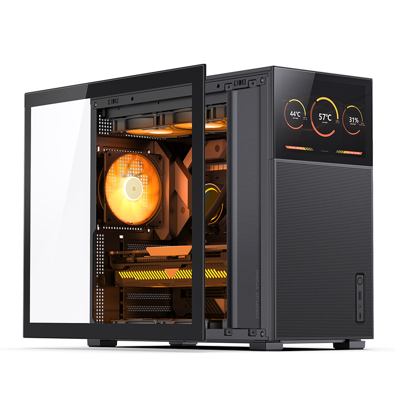 Jonsbo Pinecone D41 กรณีตาข่าย - Retro Gaming Pc Case บทวิจารณ์และราคา