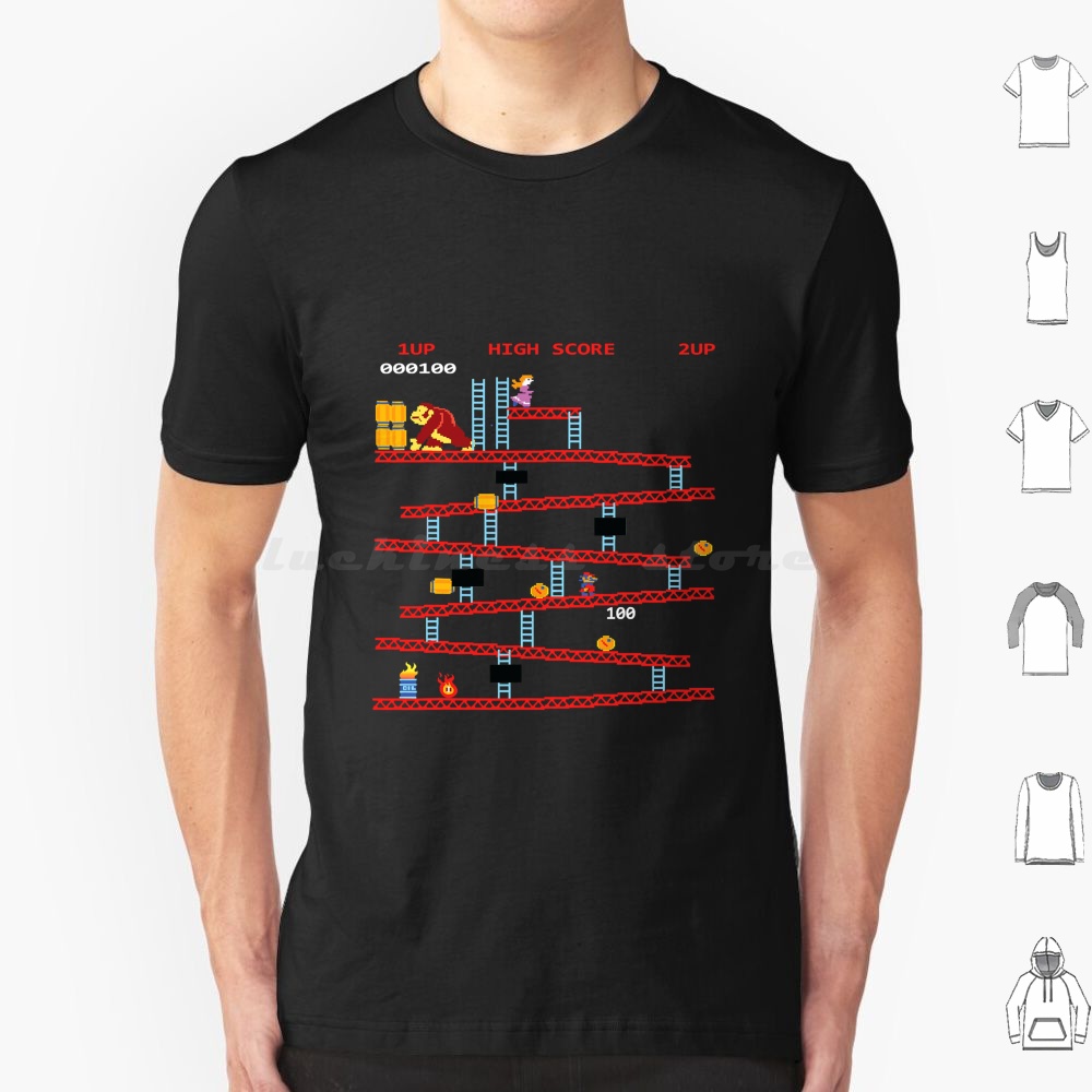 เสื้อยืดลายเกมอาร์เคด เกมย้อนย - Retro Gaming Gamestop บทวิจารณ์และราคา