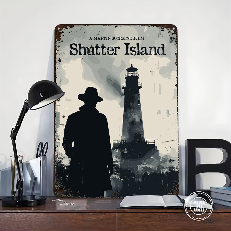 โปสเตอร์ภาพยนตร์ชัตเตอร์ไอแลนด - Retro Gaming Island บทวิจารณ์และราคา