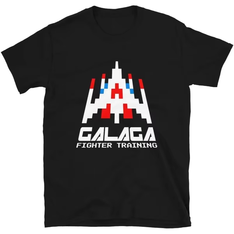 เสื้อยืดลายเกม Galaga สไตล์เรโ - Retro Gaming Gamestop บทวิจารณ์และราคา